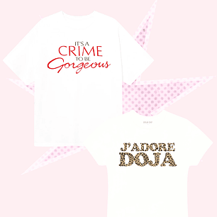 Polera It's a crime / J' adore doja 