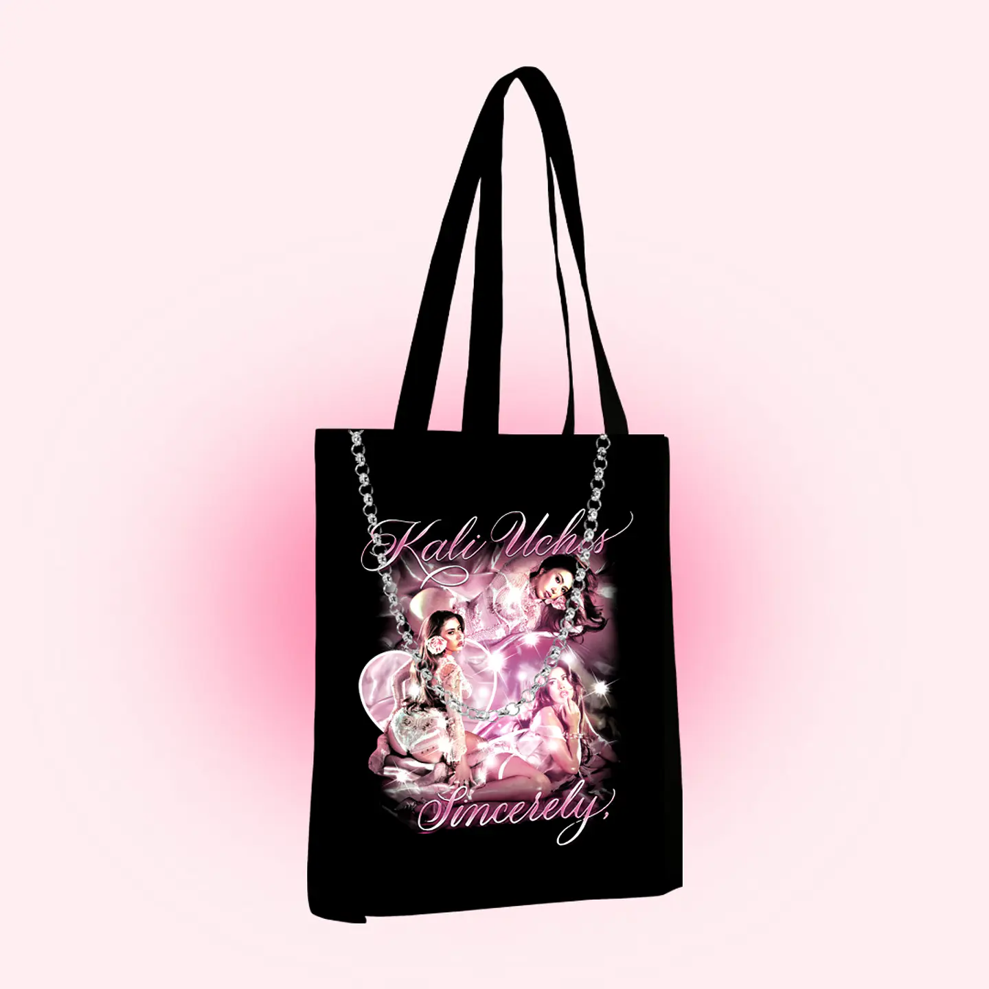 Tote bag Kali Uchis 'sincerely,' 1