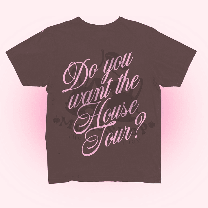 Polera 'Do you want the house tour?'  2