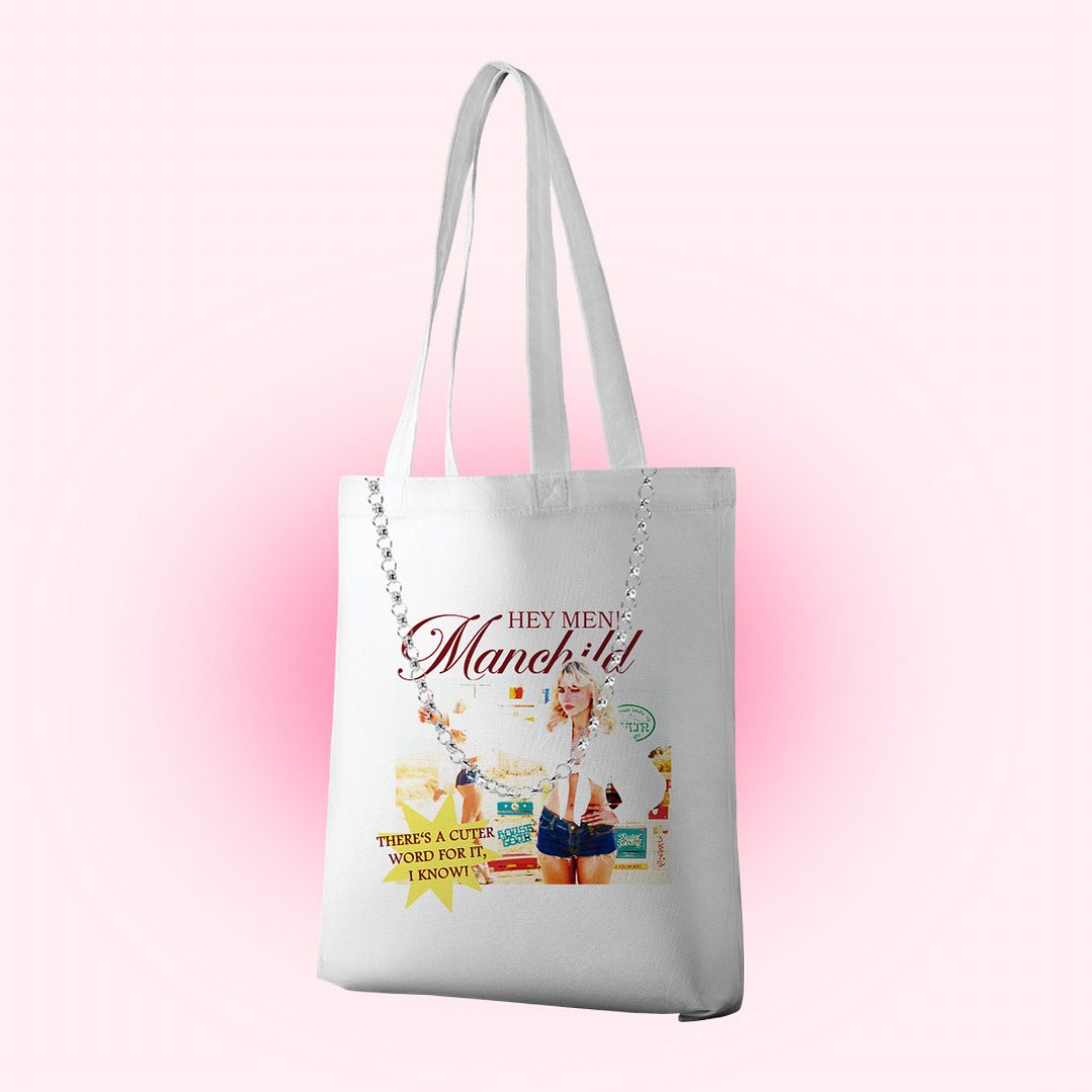 Tote bag 'Manchild' 1