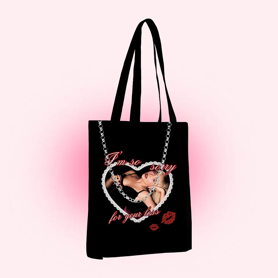 Tote bag 'Im so sorry for your loss'  1