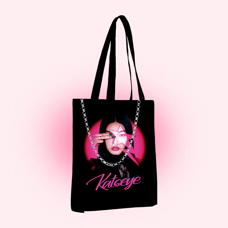 Tote bag katseye pink ver. 1
