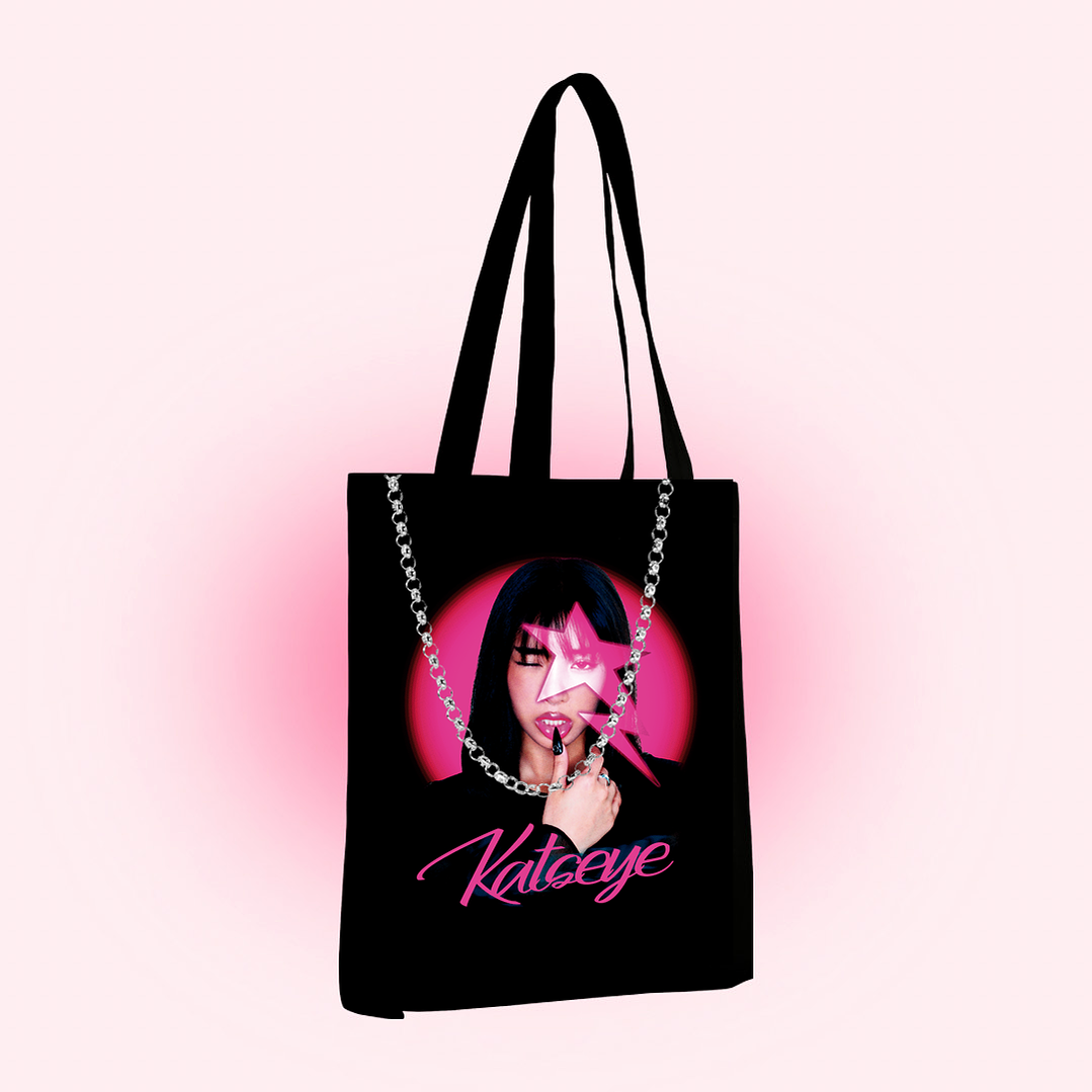 Tote bag katseye pink ver. 2