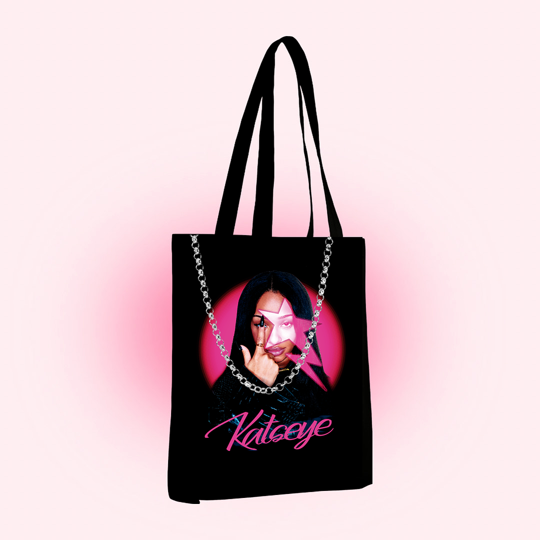 Tote bag katseye pink ver. 3