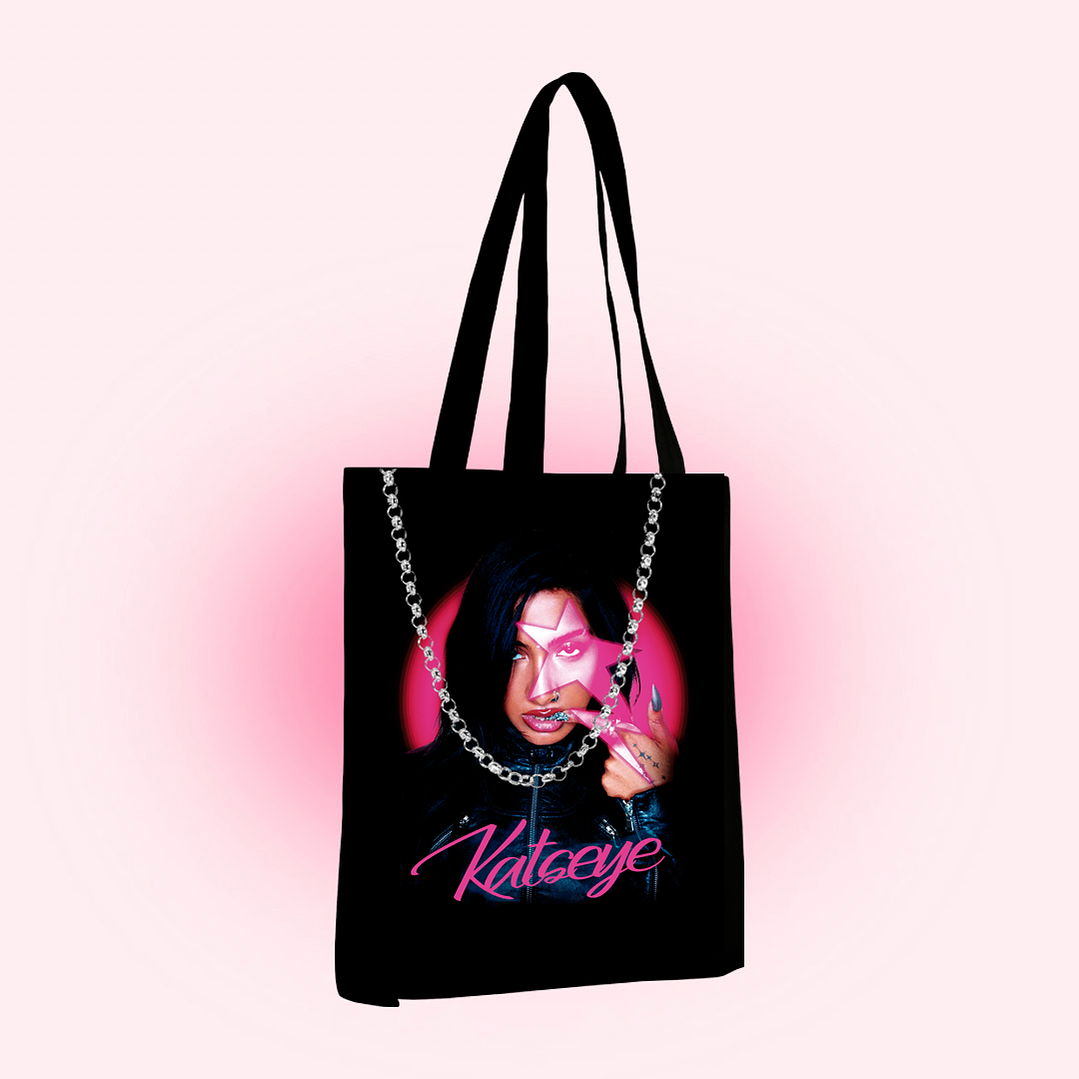 Tote bag katseye pink ver. 4