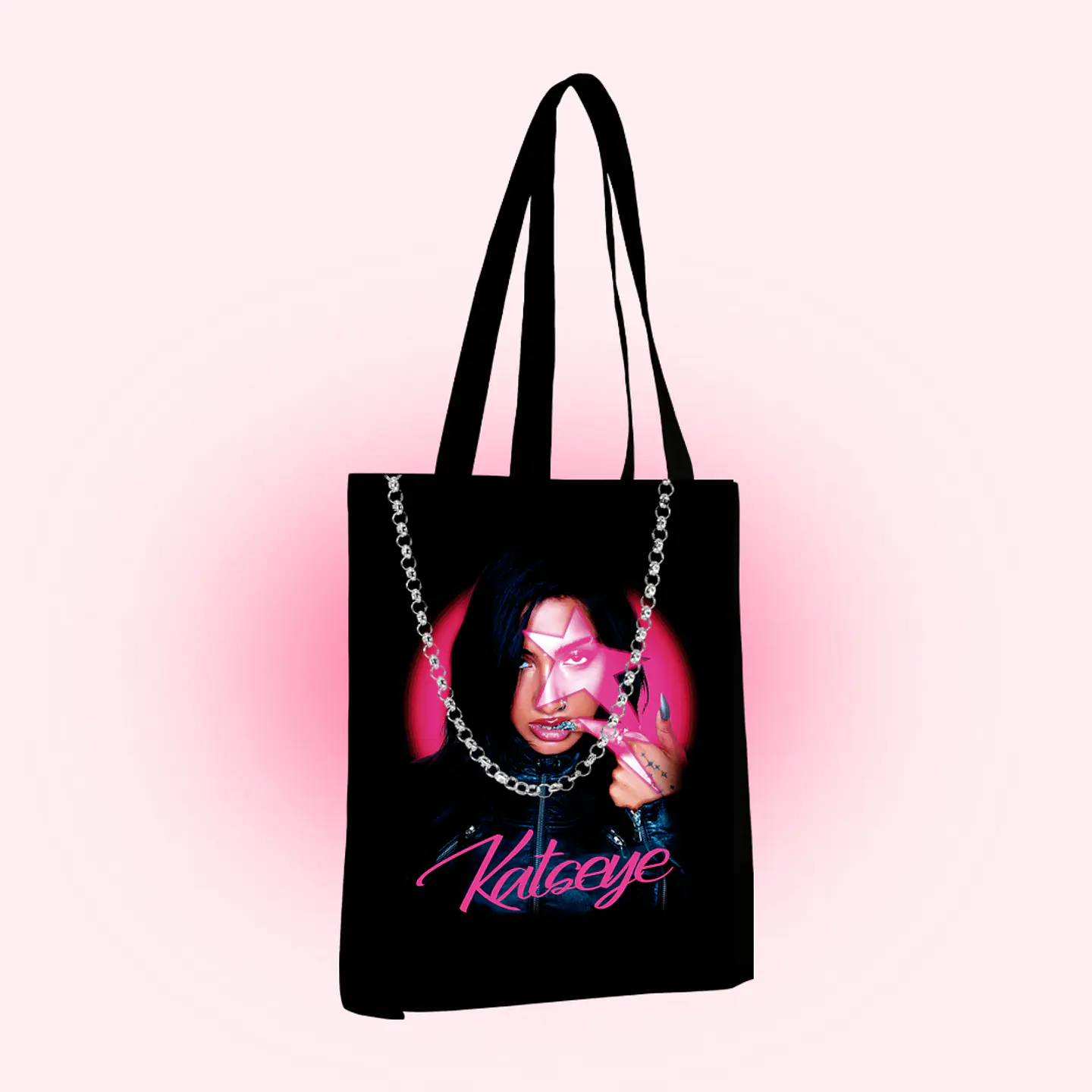 Tote bag katseye pink ver. 4