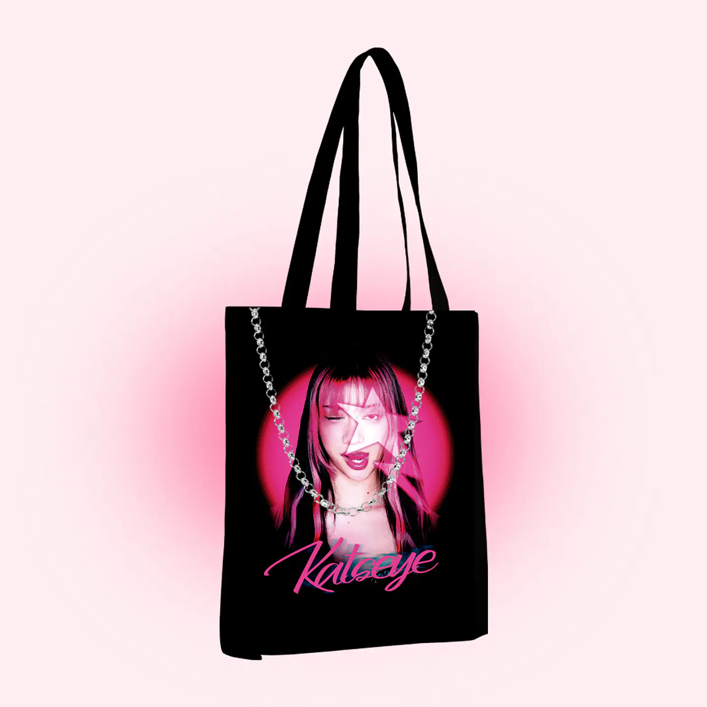Tote bag katseye pink ver. 5