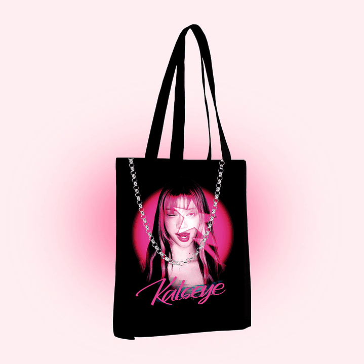 Tote bag katseye pink ver. 5