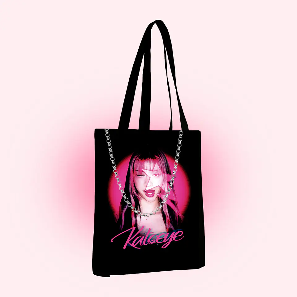 Tote bag katseye pink ver. 5
