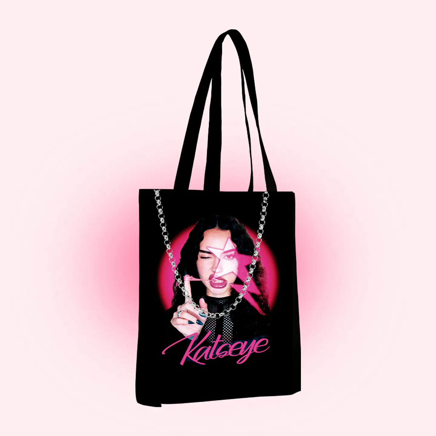 Tote bag katseye pink ver. 7