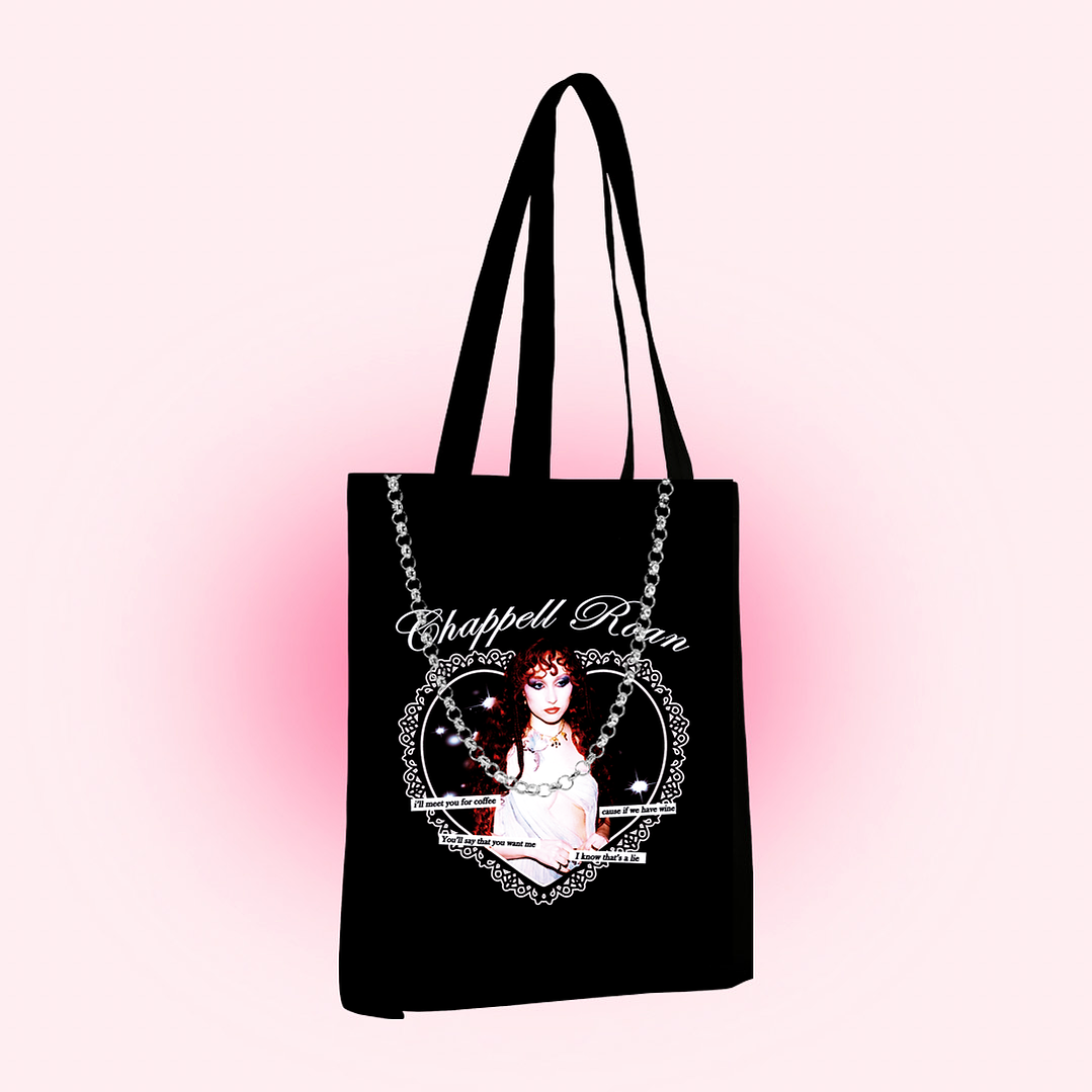 Tote bag Chappell Roan 'coffee' 1