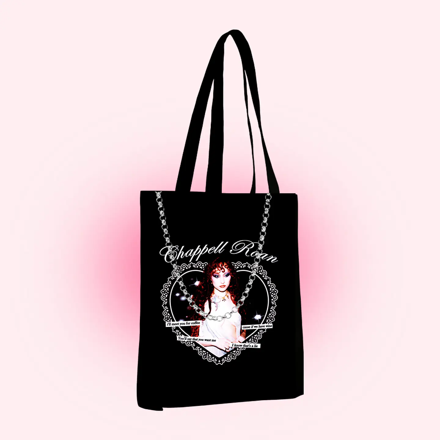 Tote bag Chappell Roan 'coffee' 1