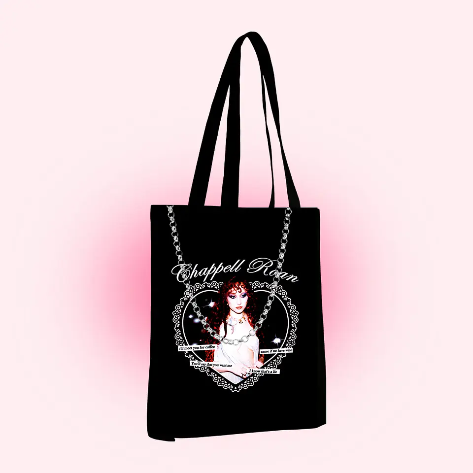 Tote bag Chappell Roan 'coffee' 1
