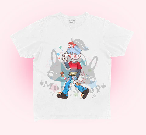 Polera Riize cartoon