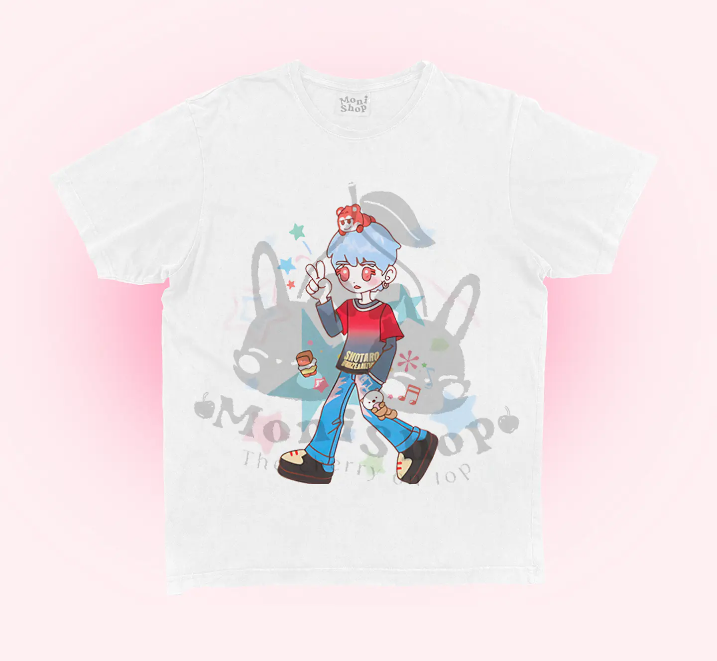 Polera Riize cartoon 1