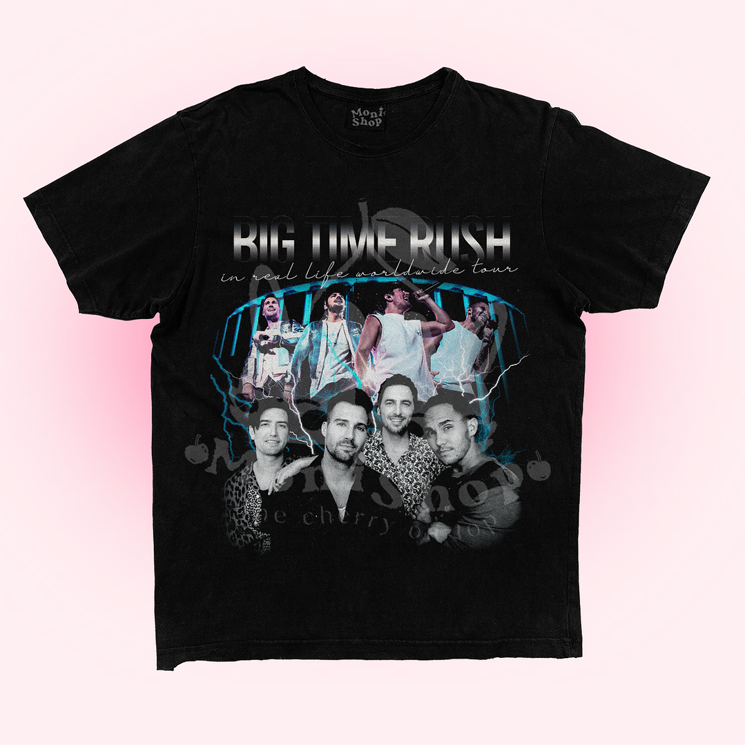 Polera Big time rush 'live' 1