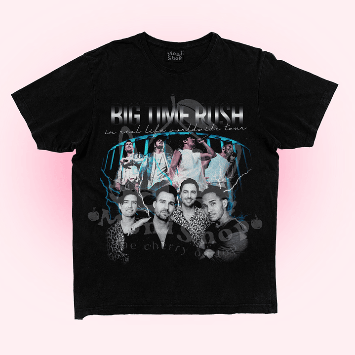 Polera Big time rush 'live' 1