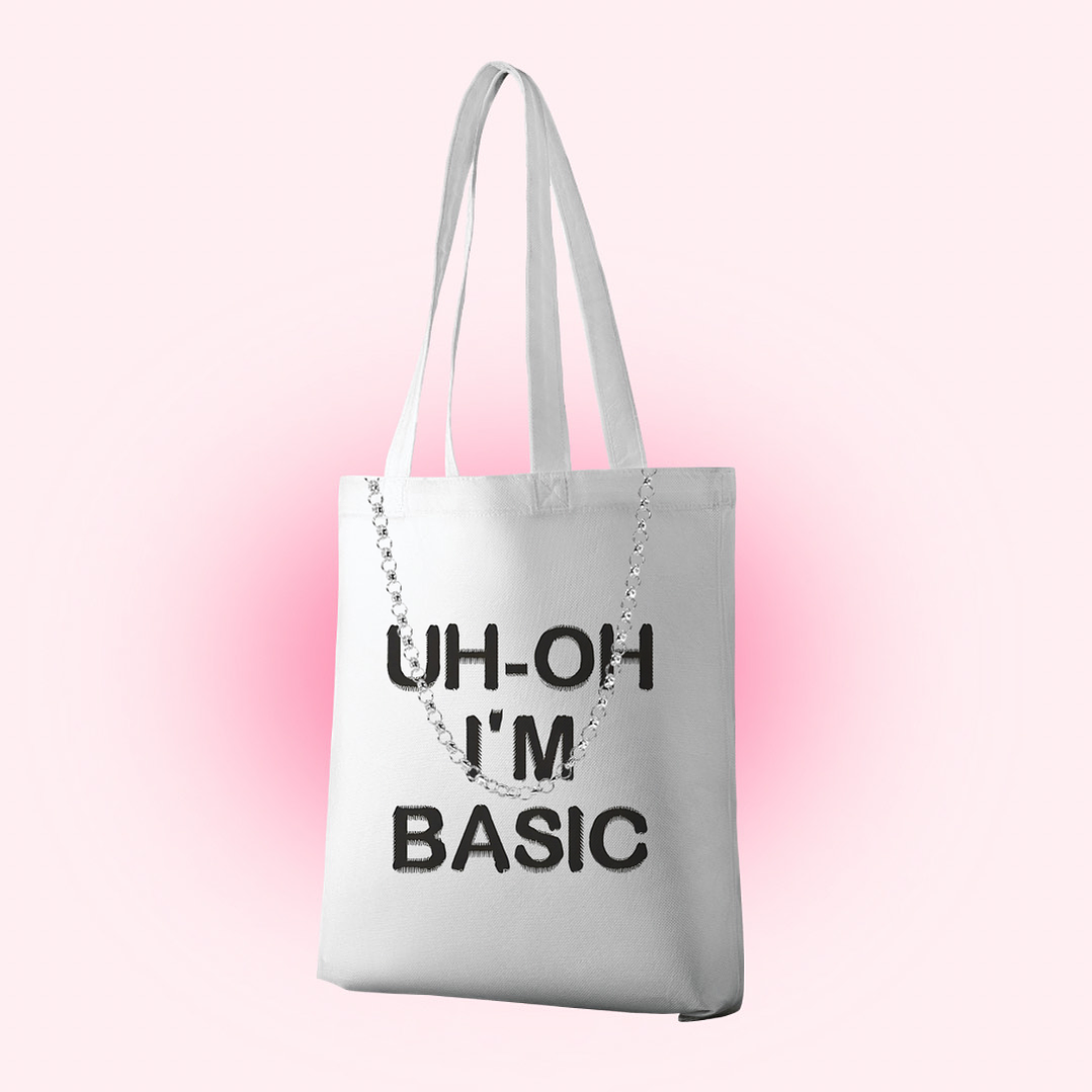 Tote bag UH-OH IM BASIC 1