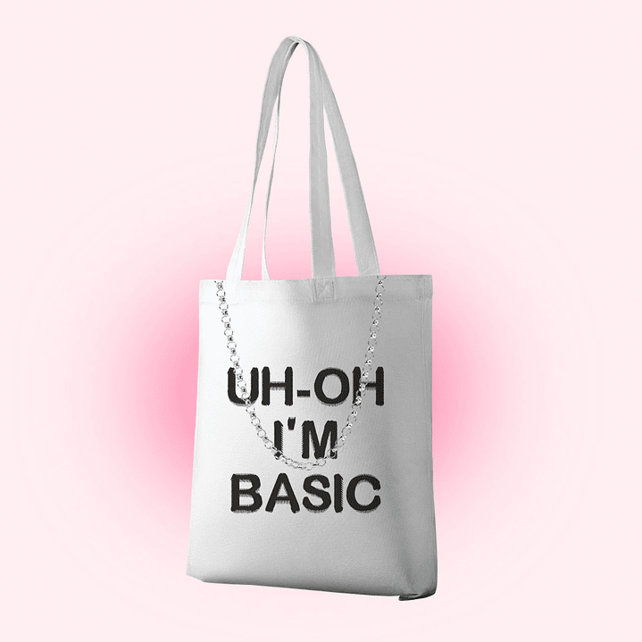 Tote bag UH-OH IM BASIC 1