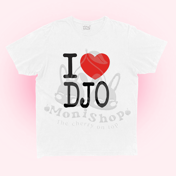 Polera 'I LOVE DJO'  1
