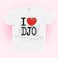 Polera 'I LOVE DJO'  - Miniatura 1
