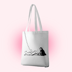 Tote bag 'cuntissimo' marina