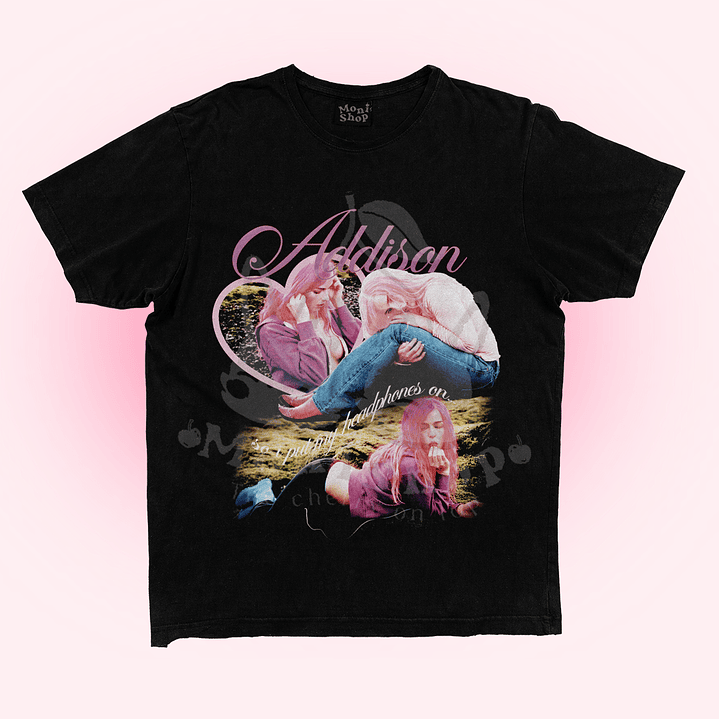 Polera Addison 'headphones on' 2