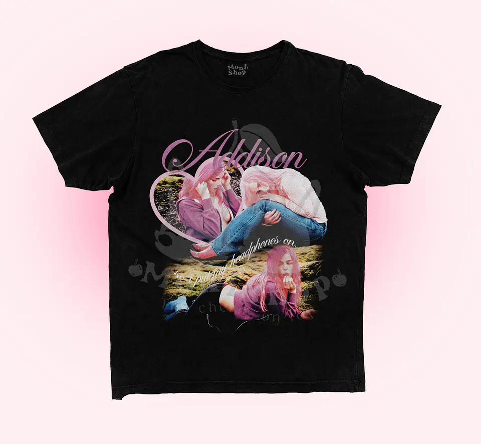 Polera Addison 'headphones on' 2