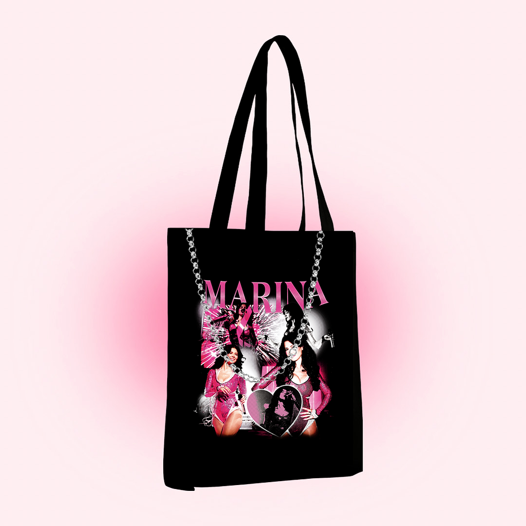 Tote bag Marina 'pink' 1