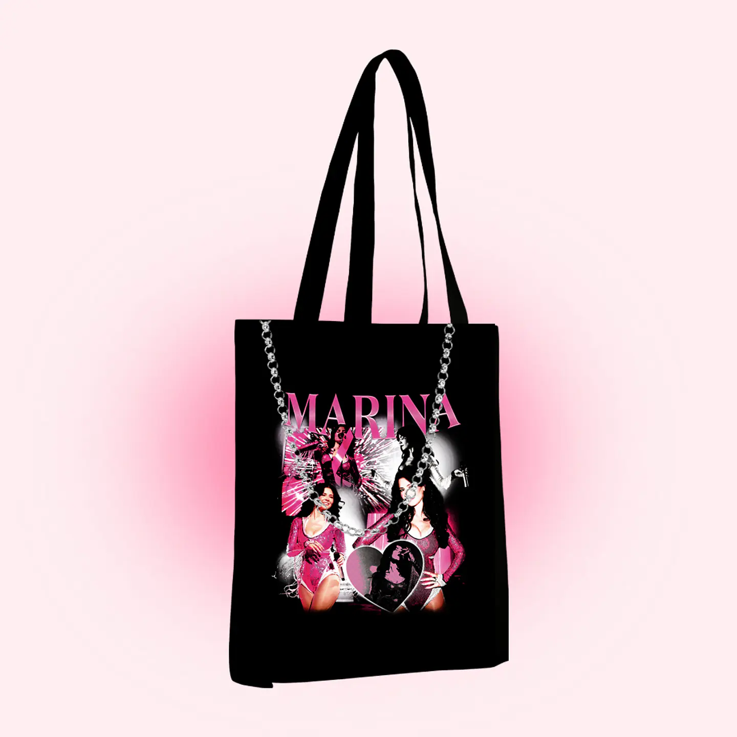 Tote bag Marina 'pink' 1