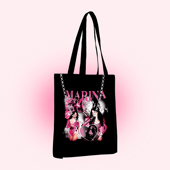 Tote bag Marina 'pink' 1