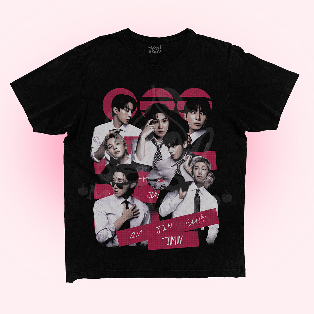 Polera BTS arirang red  1