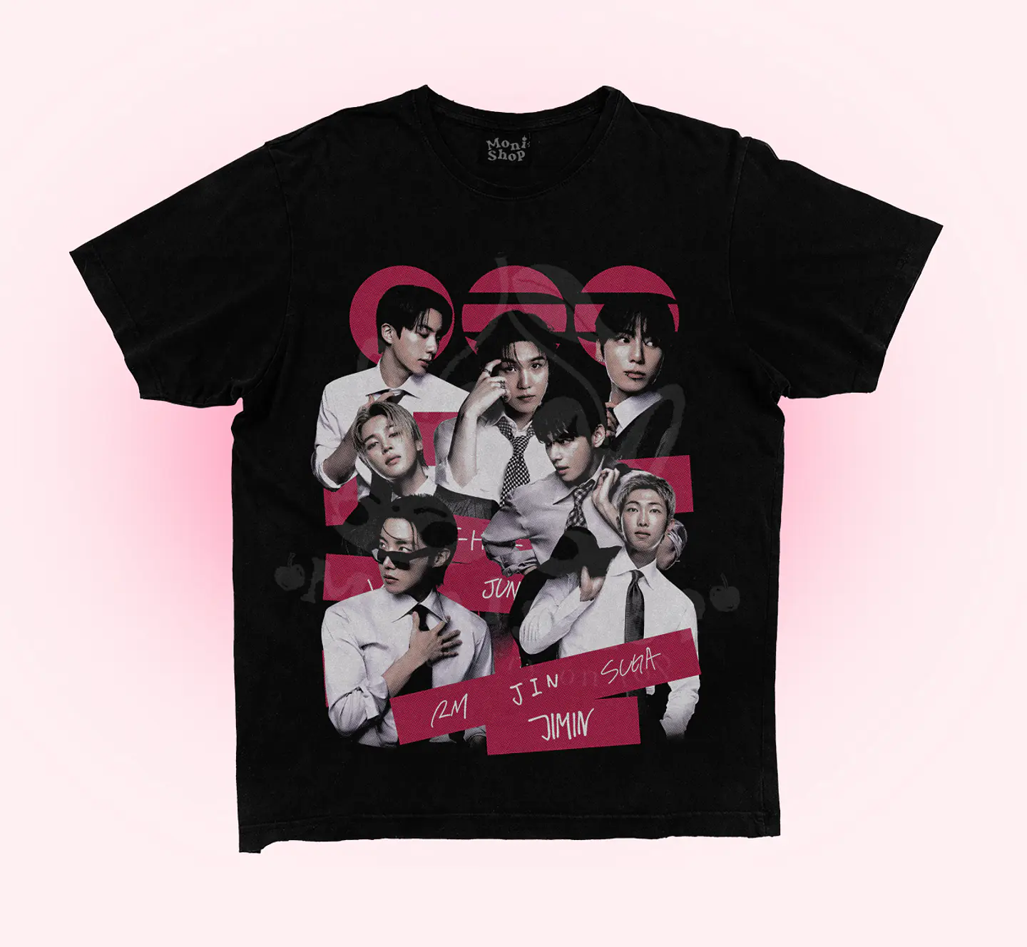 Polera BTS arirang red  1