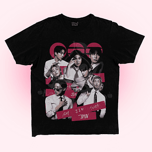 Polera BTS arirang red 