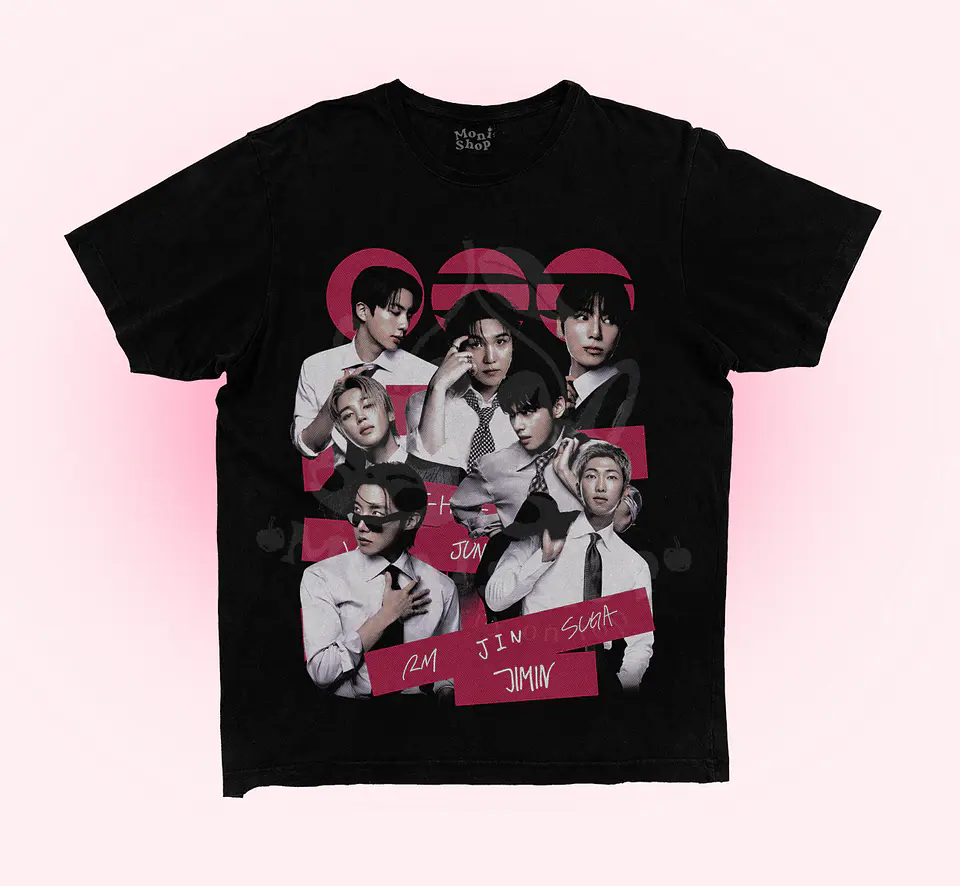 Polera BTS arirang red  1