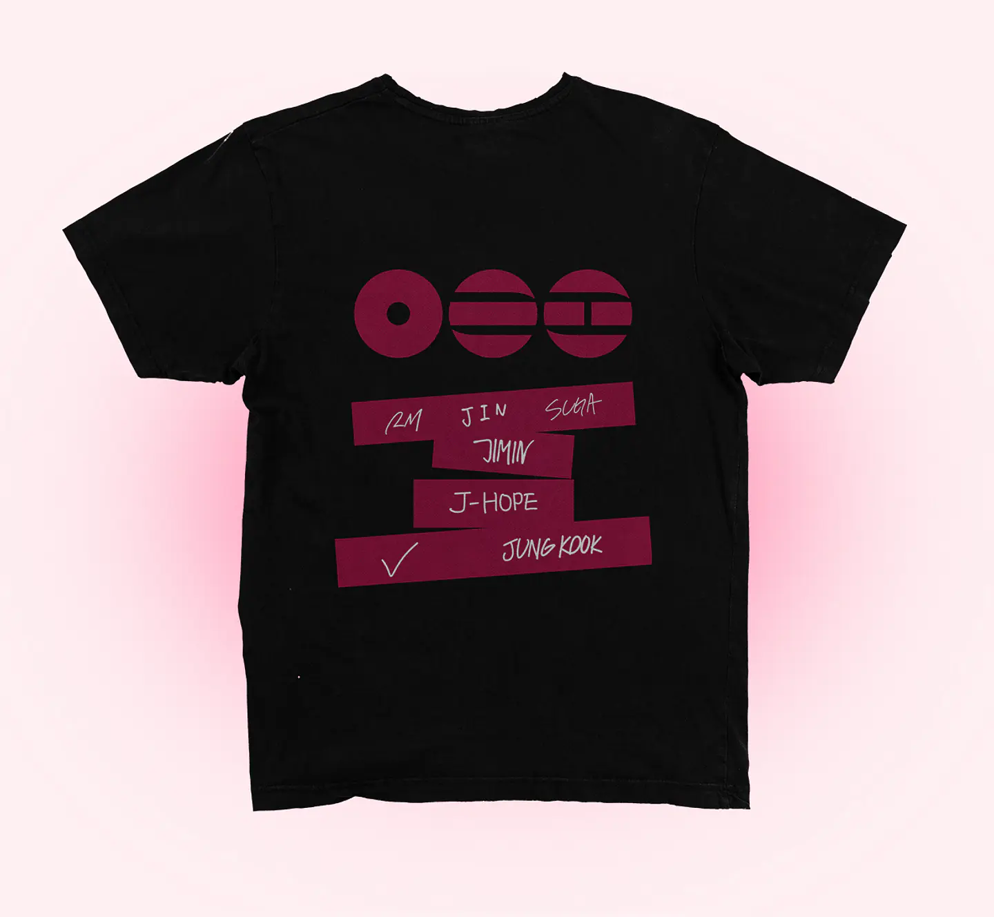 Polera BTS arirang red  2