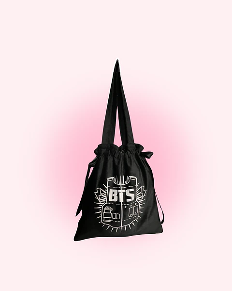 Ribbon bag 'BTS BULLETPROOF'