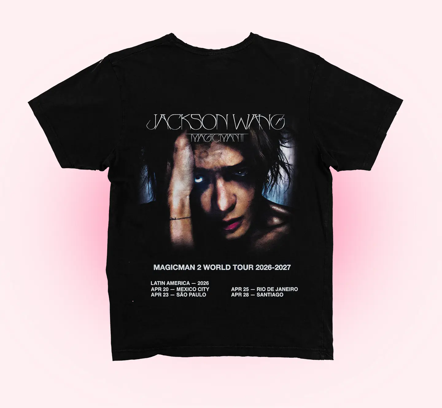 Polera Jackson Wang tour  2