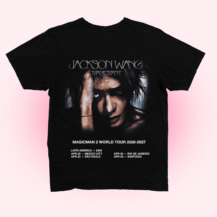 Polera Jackson Wang tour  2