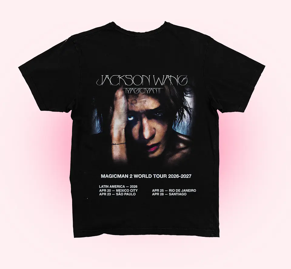 Polera Jackson Wang tour  2