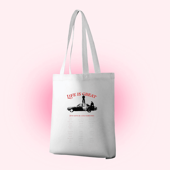 Tote bag Jackson wang dates 2