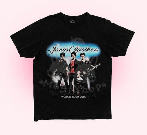 Polera Jonas brothers live 2009 ver