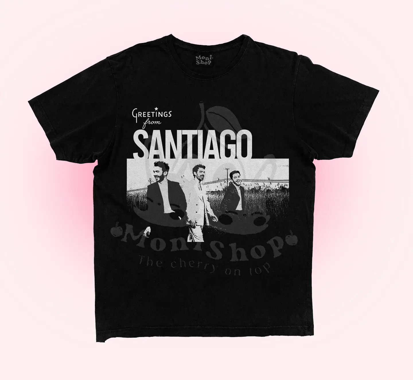 Polera Jonas greetings from SANTIAGO 1