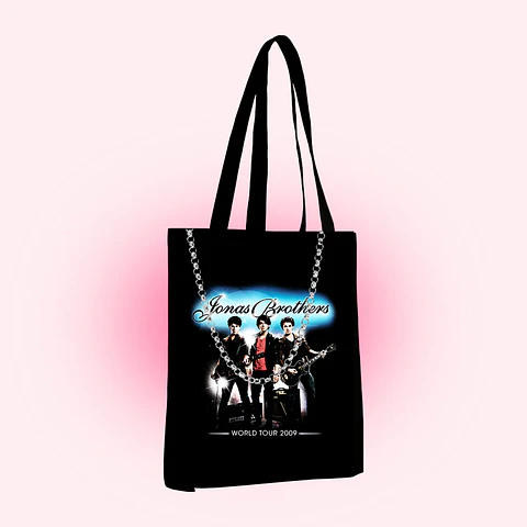 Tote bag Jonas brothers live 2009