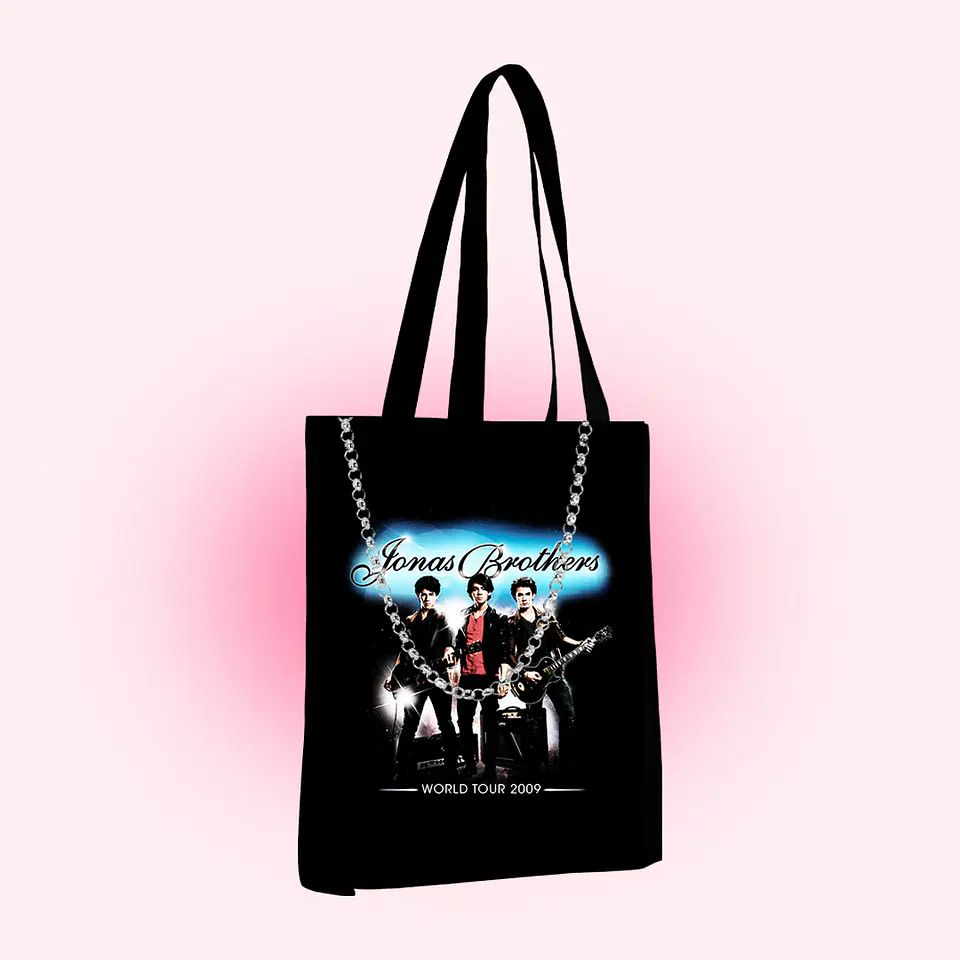 Tote bag Jonas brothers live 2009 1