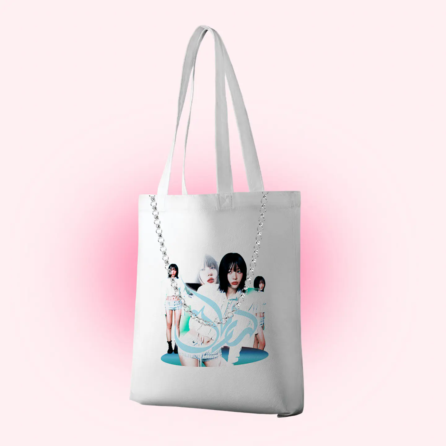 Tote bag Yves lightblue 1