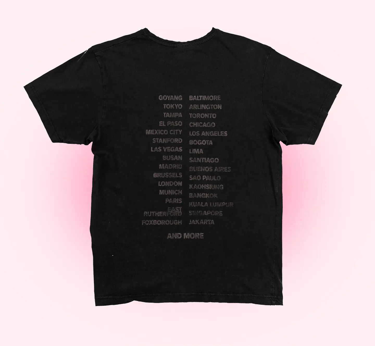 Polera Bts arirang world tour 2 2