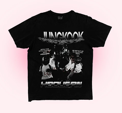 Polera Jungkook biker 