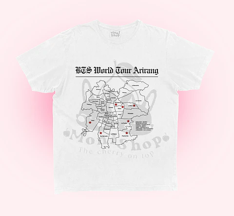 Polera SANTIAGO ARIRANG WORLDTOUR