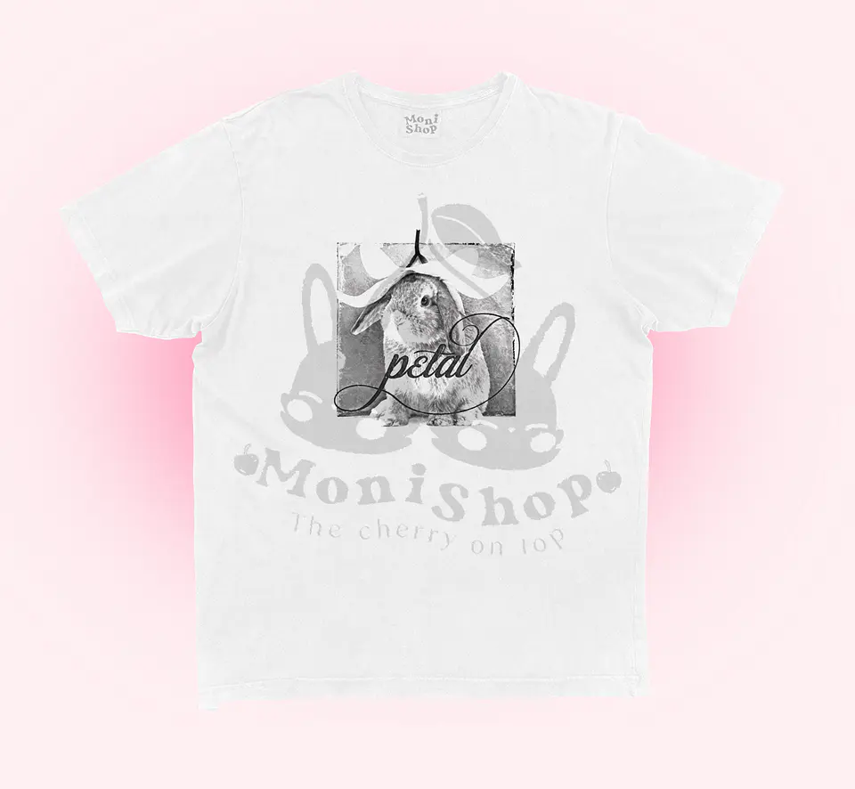 Polera 'petal bunny'  1